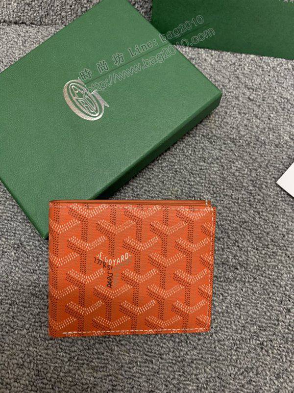 Goyard包 戈雅短夾 Goyard男款錢夾 Goyard對折短錢夾  glg1123